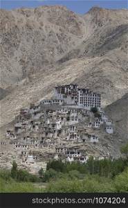 Chemrey Monastery or Chemrey Gompa is a 1664 Buddhist monastery, Jammu and Kashmir, India