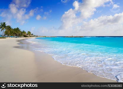 Chen Rio beach Cozumel island in Riviera Maya of Mayan Mexico