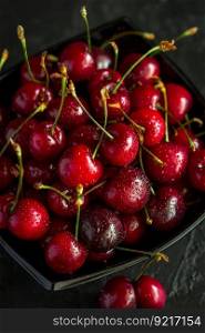 cherry berry food fresh tasty