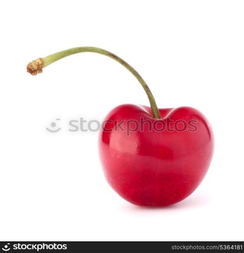 cherry berry isolated on white background cutout
