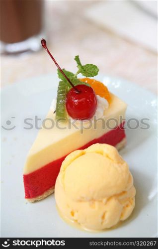 cherry cheese cake