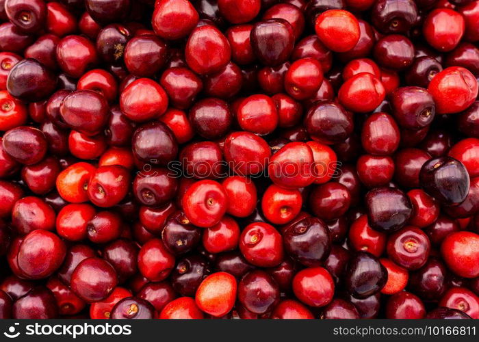 cherry Fruit Background, cherry Texture Pattern