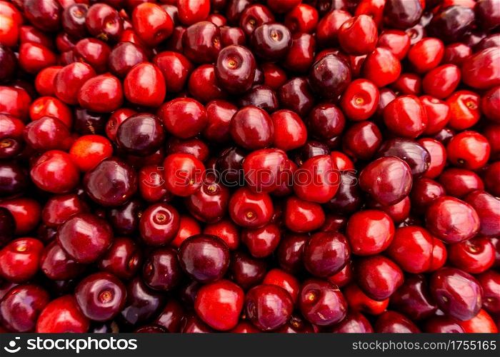 cherry Fruit Background, cherry Texture Pattern