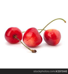 Cherry isolated on white background