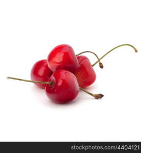 Cherry isolated on white background