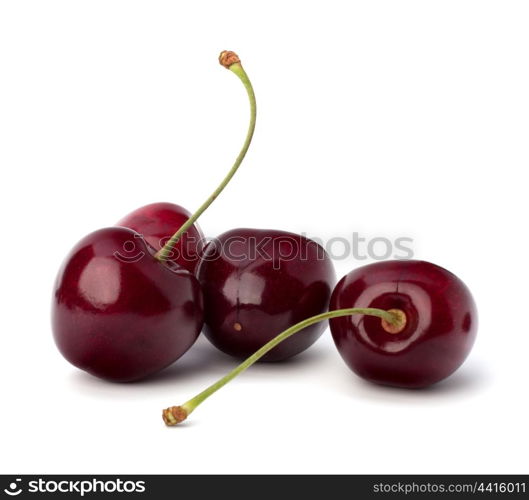 Cherry isolated on white background