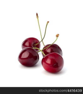 Cherry isolated on white background