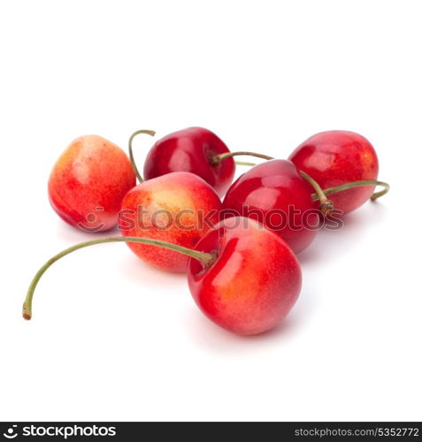 Cherry isolated on white background