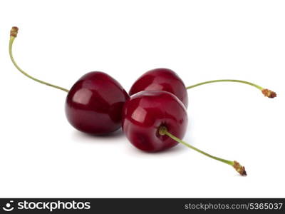 Cherry isolated on white background