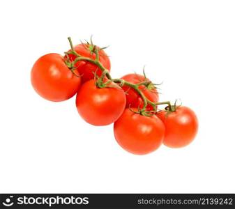 cherry tomato isolated on a white background. cherry tomato