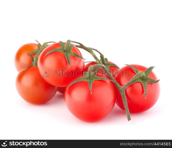 Cherry tomato isolated on white background cutout