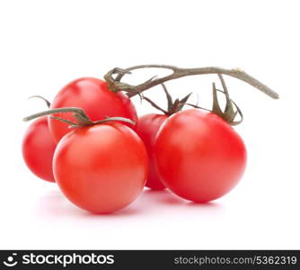 Cherry tomato isolated on white background cutout