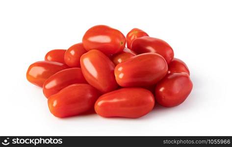 Cherry Tomatoes isolated on white background. Cherry Tomatoes