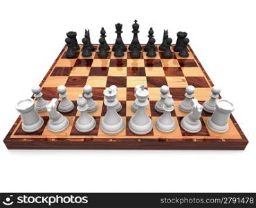 Chess. 3d