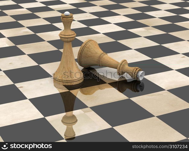 Chess. 3d