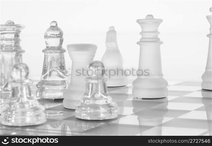 Chess board.