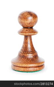 Chess figure isolated on the white background