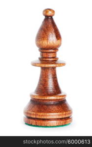 Chess figure isolated on the white background