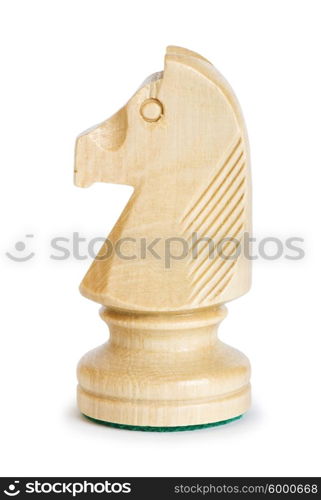 Chess figure isolated on the white background