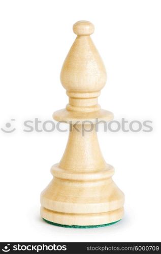 Chess figure isolated on the white background