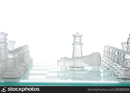 chess game, game end, victory or loss