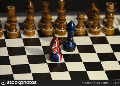 chess game Great Britain and the European Union