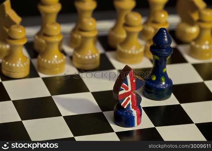 chess Great Britain and the European Union confrontation