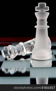 Chess kings battle