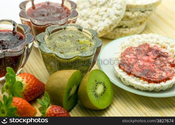 Chia-Jam-10. Jam from fresh fruits with chia seeds