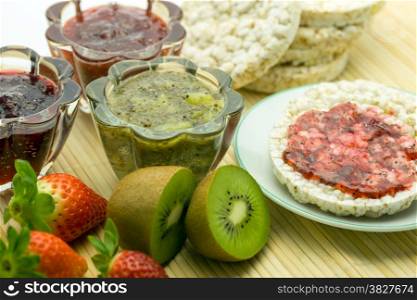 Chia-Jam-10. Jam from fresh fruits with chia seeds