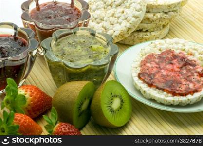 Chia-Jam-11. Jam from fresh fruits with chia seeds
