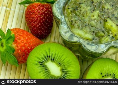 Chia-Jam-23. Jam from fresh fruits with chia seeds