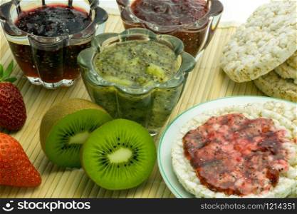 Chia-Jam-6. Jam from fresh fruits with chia seeds