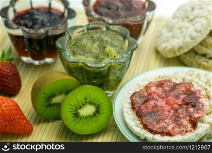 Chia-Jam-7. Jam from fresh fruits with chia seeds