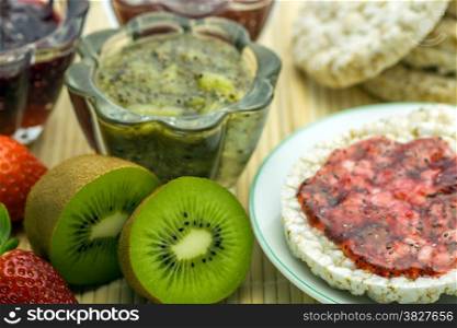 Chia-Jam-8. Jam from fresh fruits with chia seeds