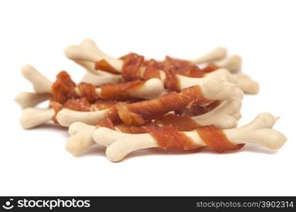 Chicken Bones isolated on white background