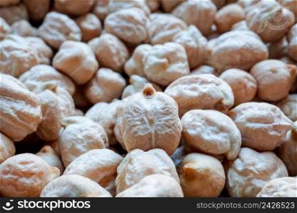 chickpeas for cooking, uncooked food