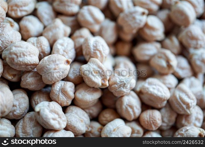 chickpeas for cooking, uncooked food