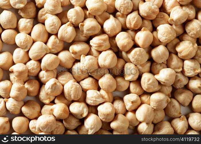 Chickpeas texture at studio