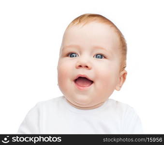 child and toddler concept - smiling little baby