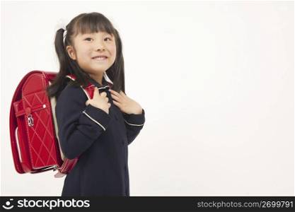 child in school uniform