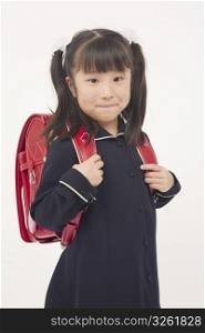 child in school uniform