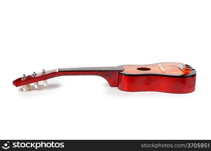 Children&acute;s Acoustic Guitar isolated on a white background