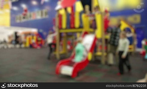 children in a mall