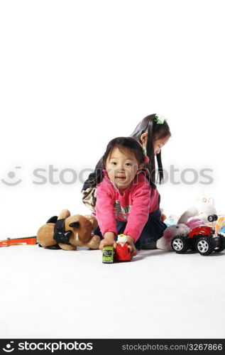 Children posing