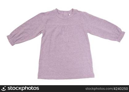 Children&rsquo;s sweater isolated on white background