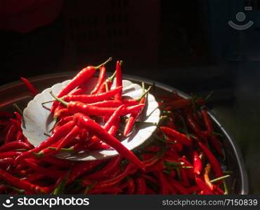 Chili is the fruit of plants from the genus Capsicum which are members of the nightshade family, Solanaceae. Chili peppers are widely used in many cuisines as a spice to add heat to dishes.