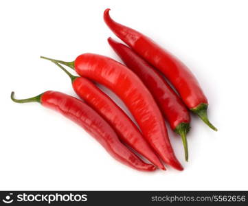 Chili pepper isolated on white background