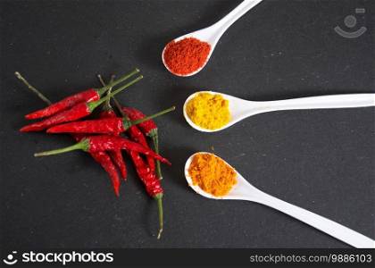 chili peppers with spicery