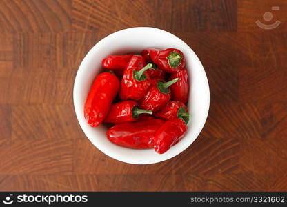 Chilis in a bowl